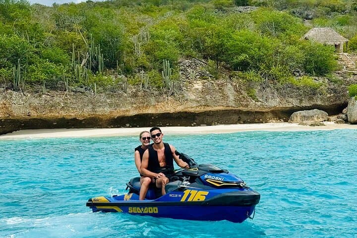 1.5 Hour Curacao Jetski Tour with Action Video