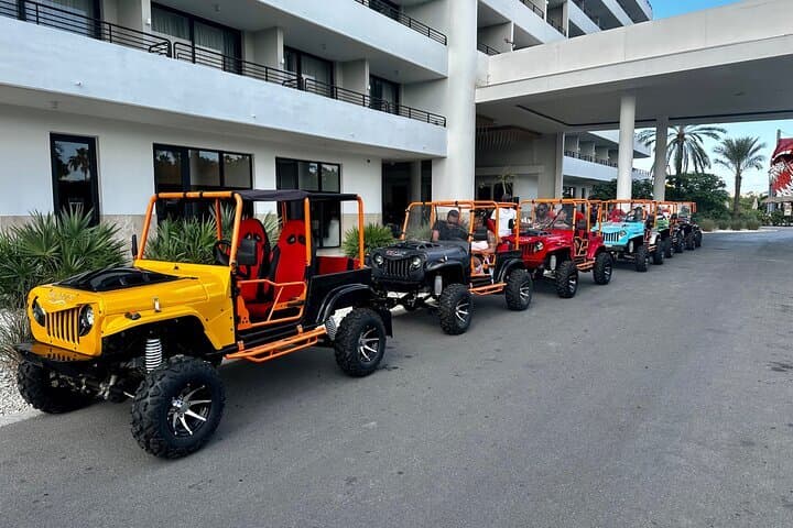5 Hours ATV mini Jeep style Beach Hopping Tour in Curacao