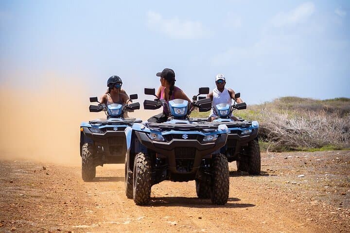 Curacao ATV Westpoint beach hopping & off-road adventure