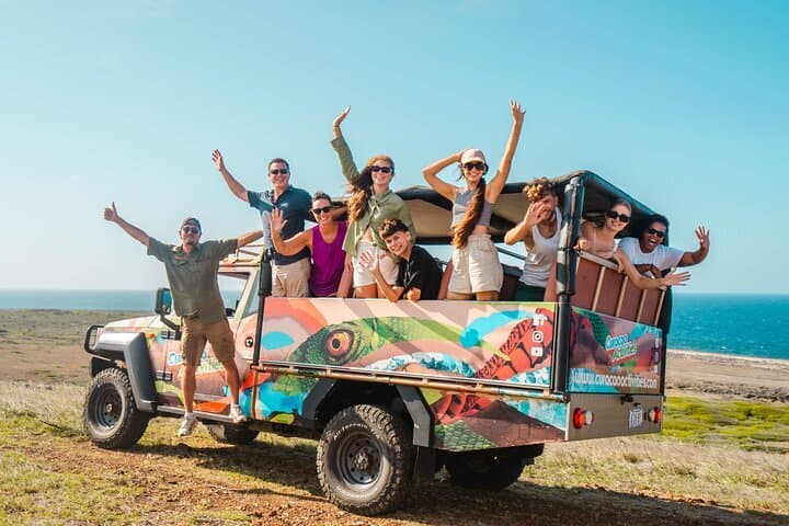 Curacao Cave Kunuku and Porto Mari Jeep Safari Adventure
