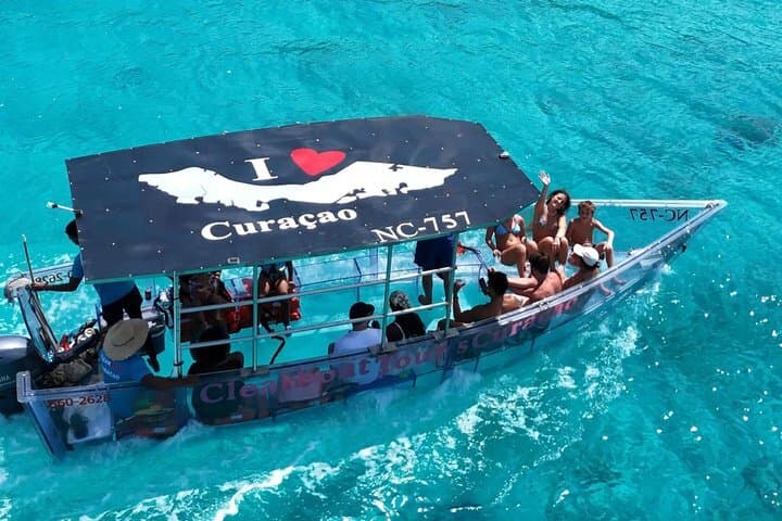 Curacao: Clear Boat Experience – Crystal Waters & Marine Life