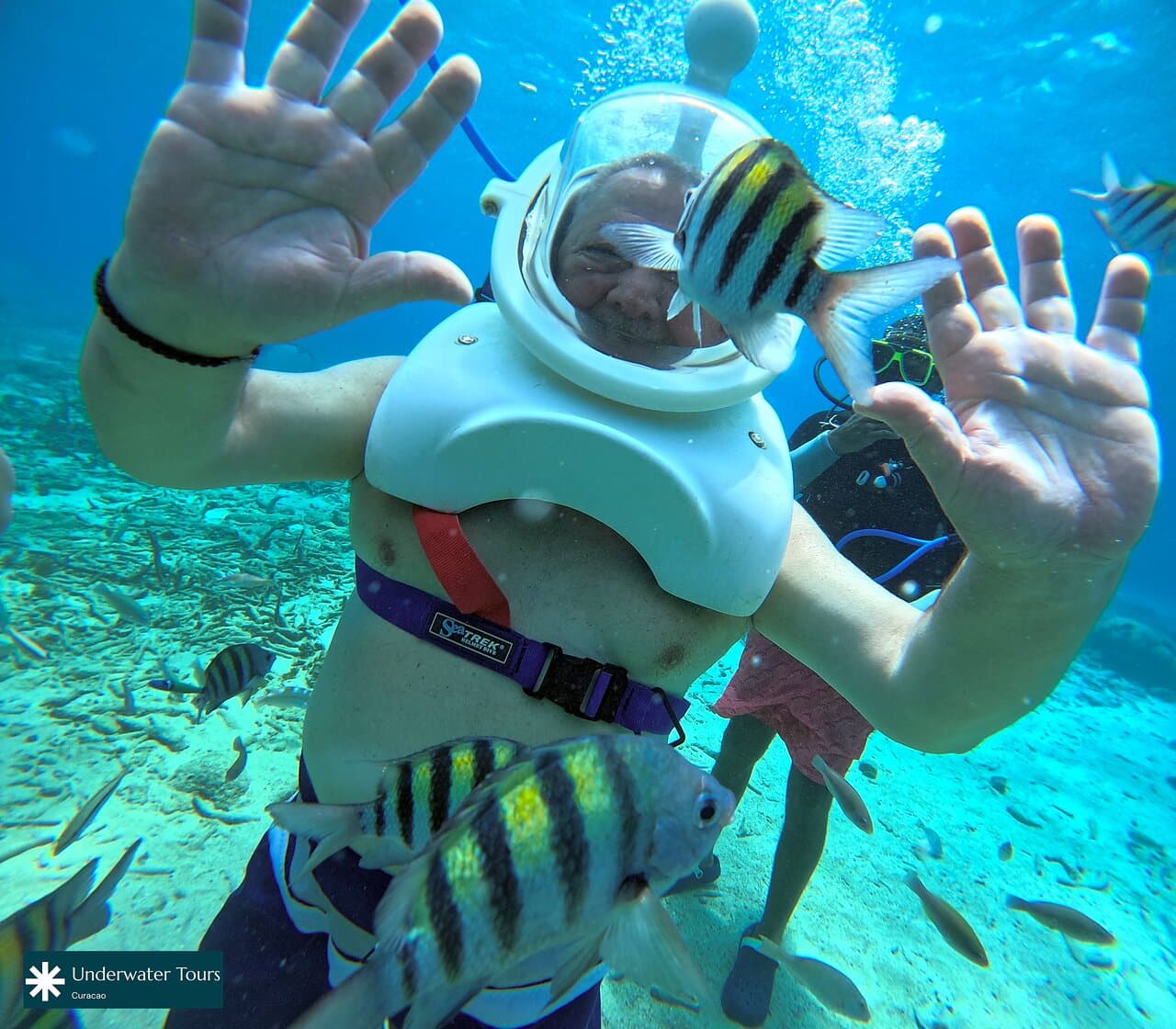Curacao Sea Trek Snuba Combo Walk Tour and Dive the Ocean