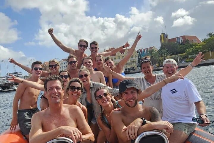 Sea Turtles and Blue Room Adventurous Powerboat tour