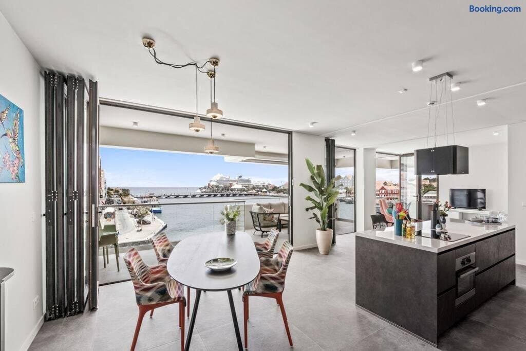 The Wharf apartments, downtown Willemstad